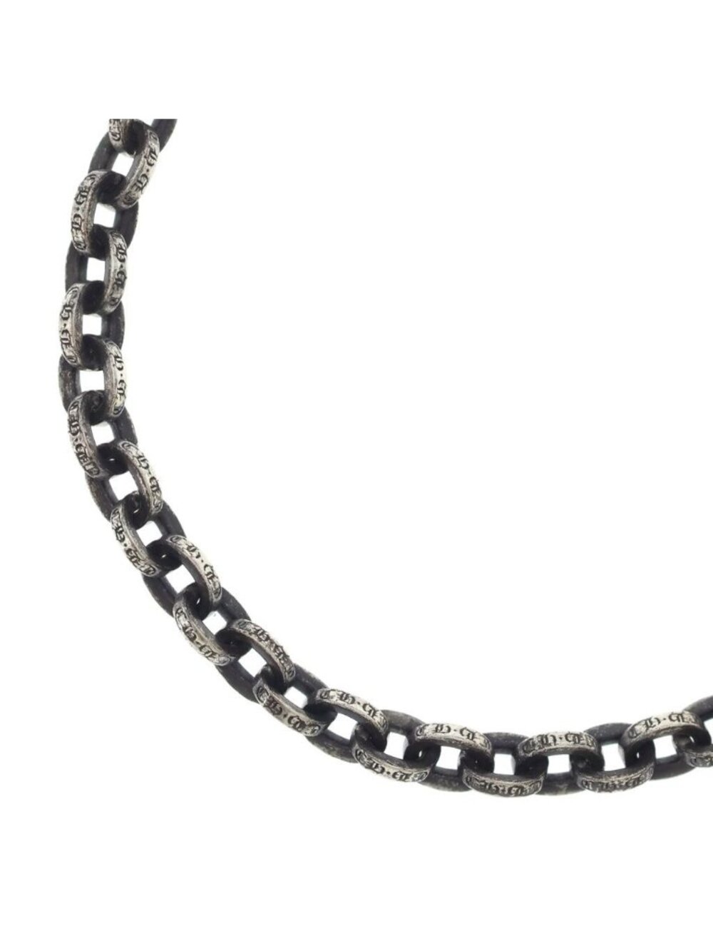 Chrome Hearts Paper Chain 20 Necklace Silver